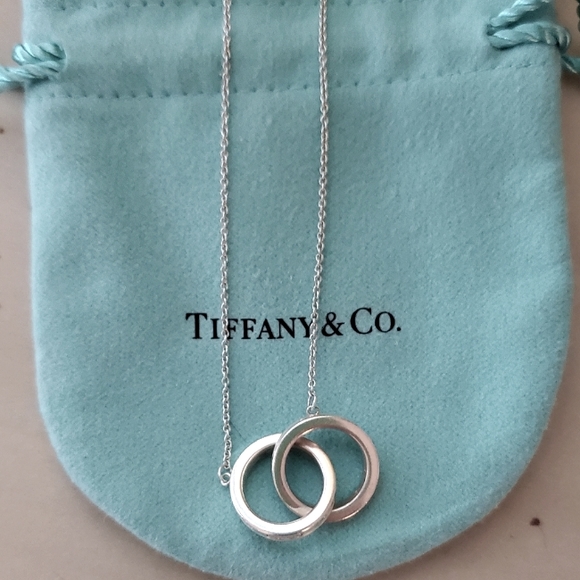 Tiffany & Co. Jewelry - Authentic Tiffany's Interlocking Circles Necklace